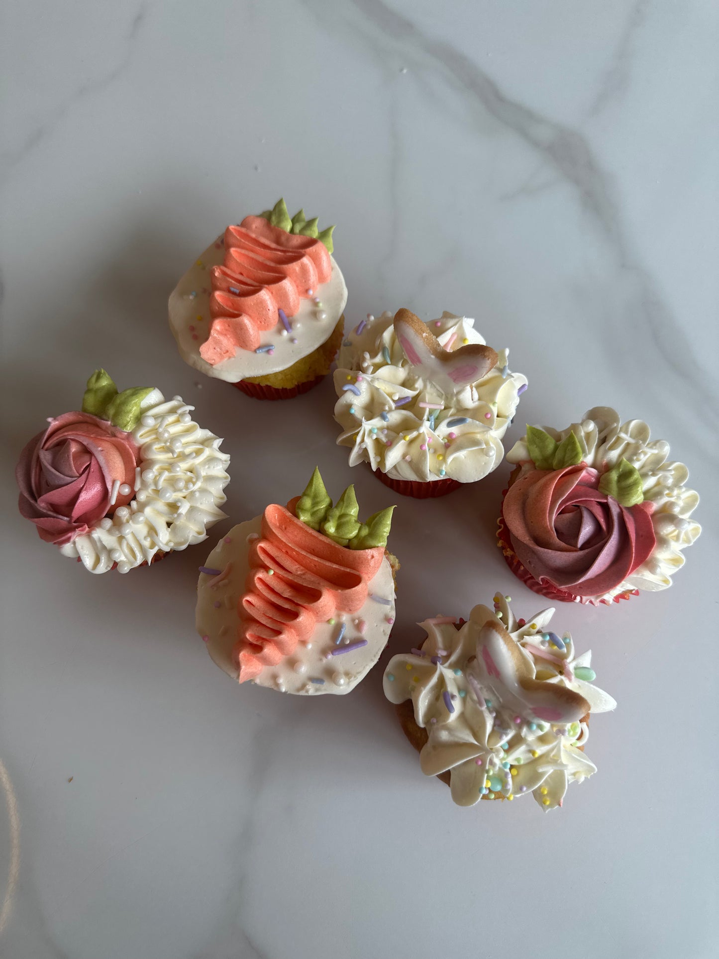 Easter Cupcakes Half Dozen