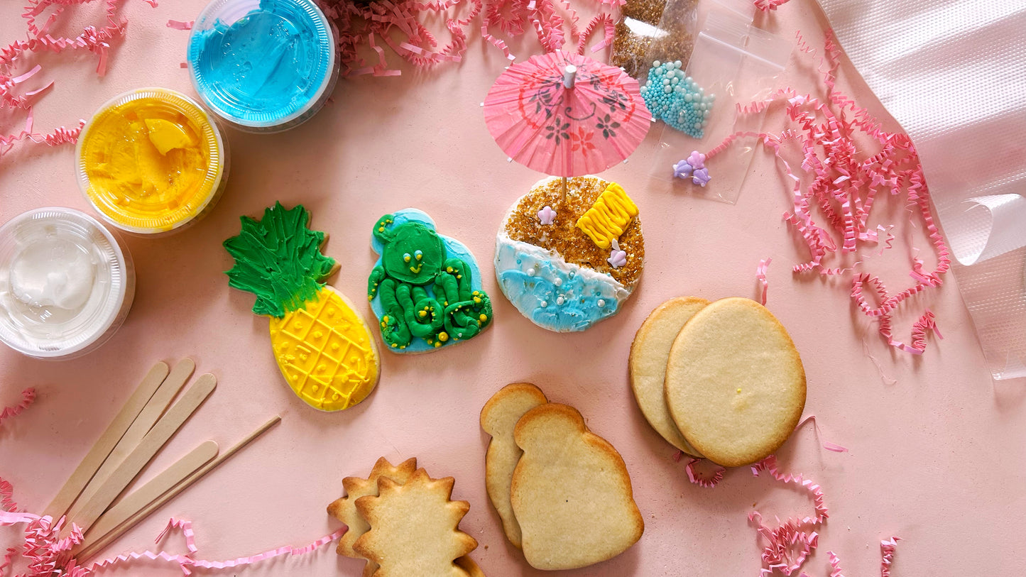 "Beach, Please!" Let's Get Frosted Cookie Kit
