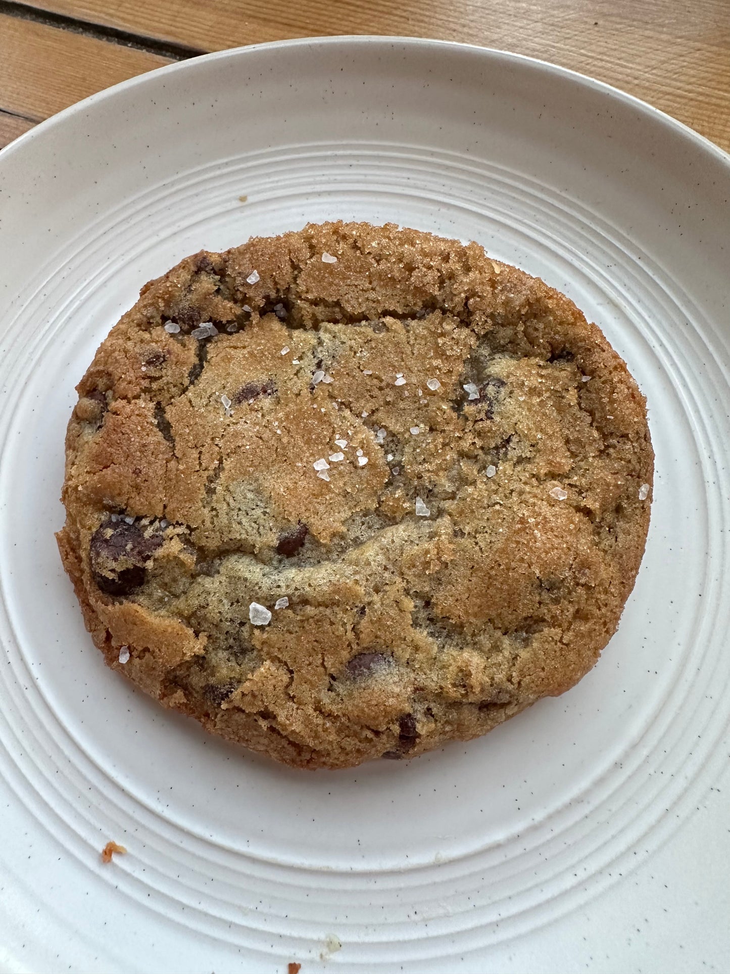 Ooey-Gooey Sea Salt Chocolate Chip Cookies: Half Dozen